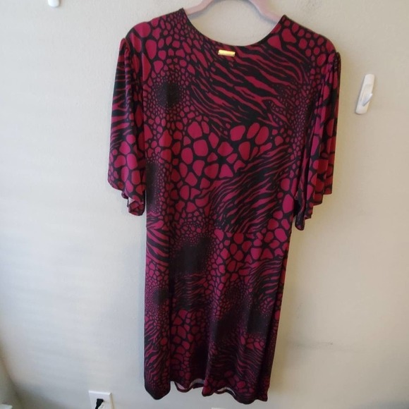 Michael‎ kors floral faux wrap stretch dress plus size 2X NEW!!!! - Picture 2 of 10